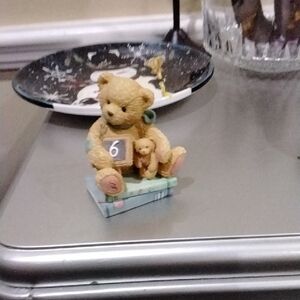 Hamilton Bear Figurine with Pastel Accents